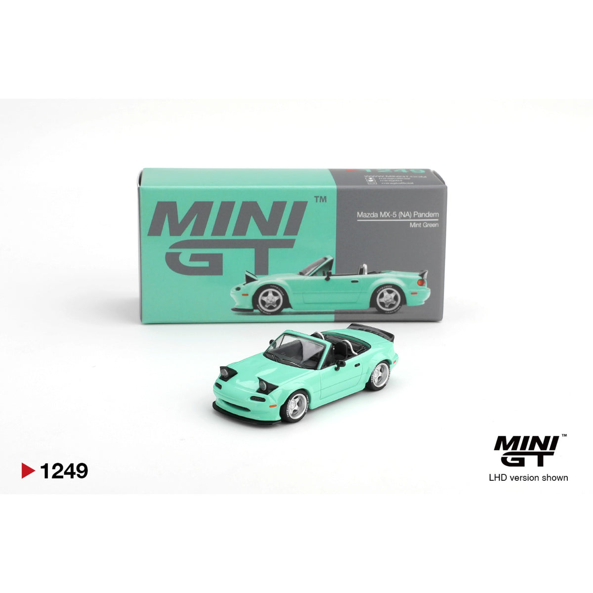 Mini GT - Mazda MX-5 (NA) Pandem Mint Green - MGT01249 (LHD)