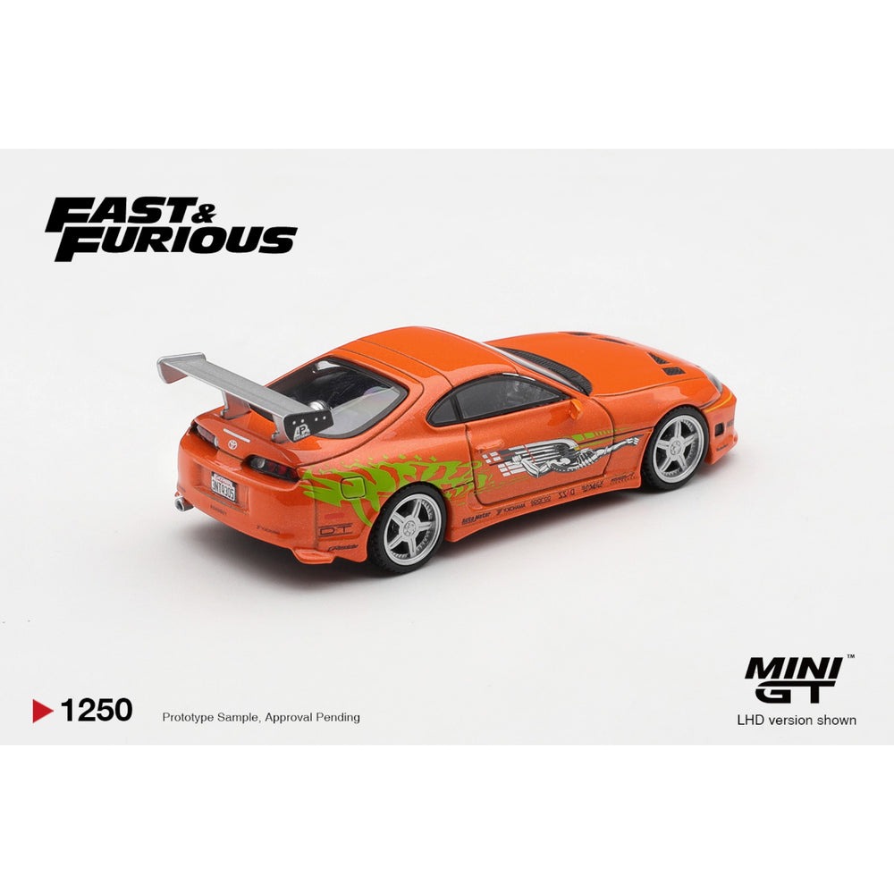 Mini GT - Pre-Order - Toyota Supra BOMEX “The Fast and the Furious” Brian O’Conner - MGT01250-BL