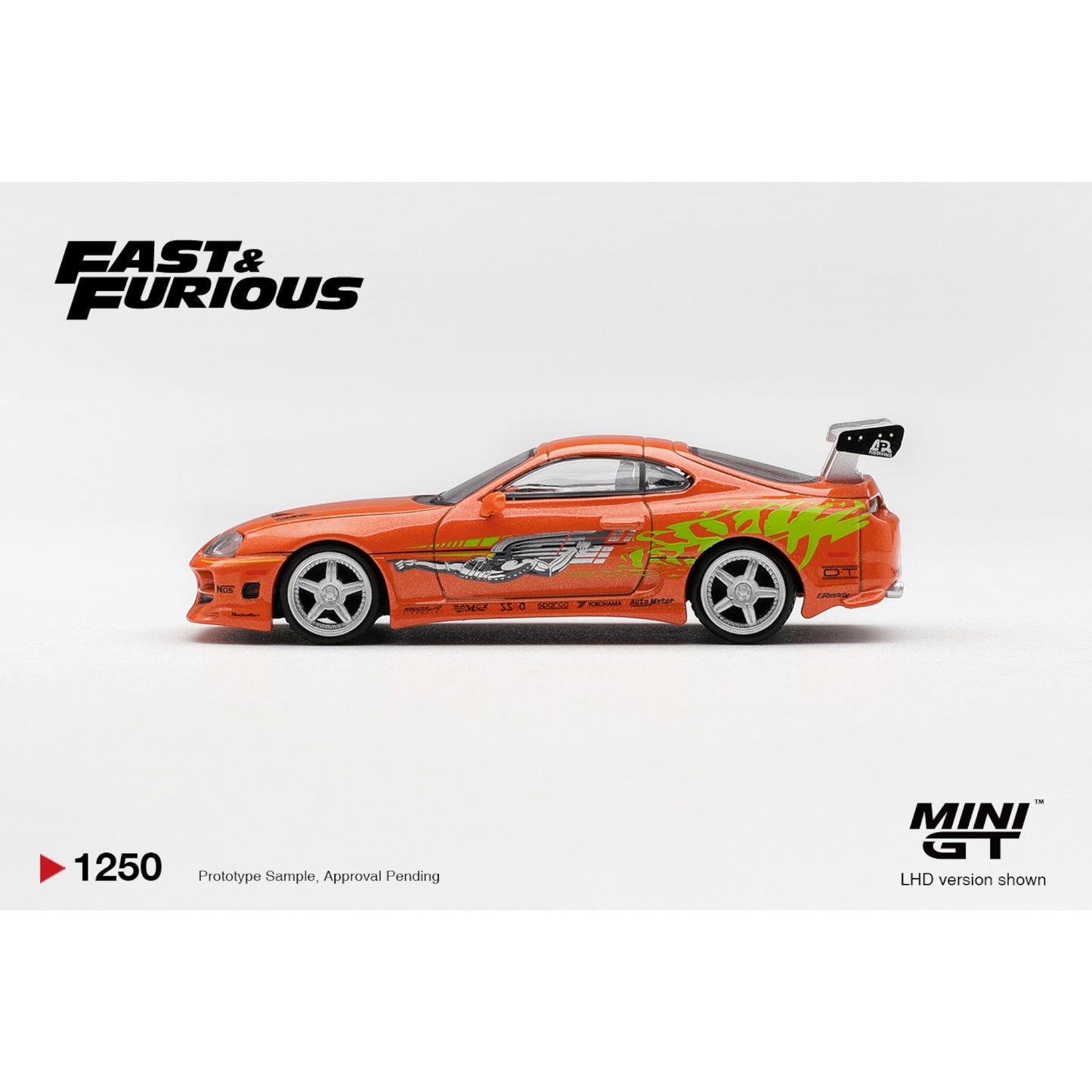 Mini GT - Pre-Order - Toyota Supra BOMEX “The Fast and the Furious” Brian O’Conner - MGT01250-BL