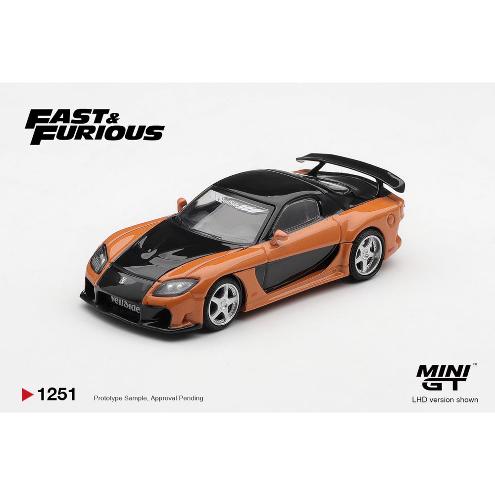 Mini GT - Pre-Order - Mazda RX-7 VeilSide Fortune “The Fast and the Furious: Tokyo Drift” - MGT01251-BL