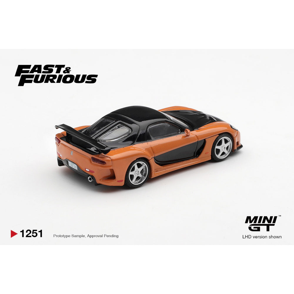 Mini GT - Pre-Order - Mazda RX-7 VeilSide Fortune “The Fast and the Furious: Tokyo Drift” - MGT01251-BL