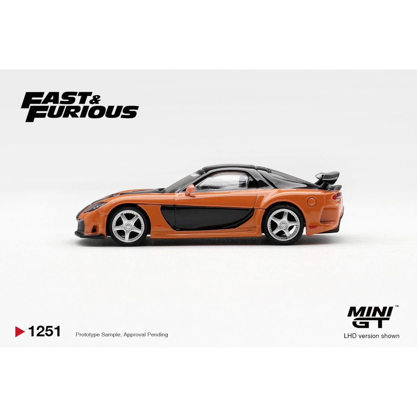 Mini GT - Pre-Order - Mazda RX-7 VeilSide Fortune “The Fast and the Furious: Tokyo Drift” - MGT01251-BL
