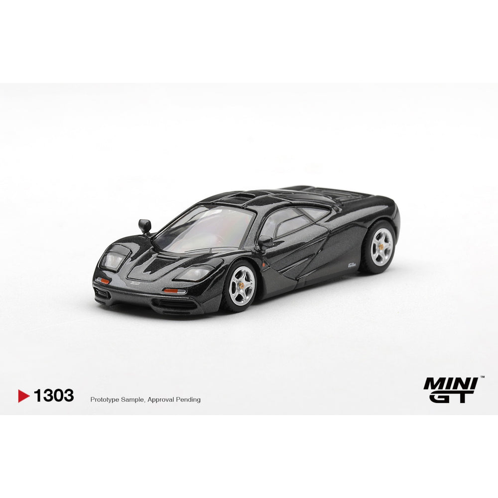 Mini GT - Pre-Order - McLaren F1 Blue Black Metallic - MGT01303 (LHD)