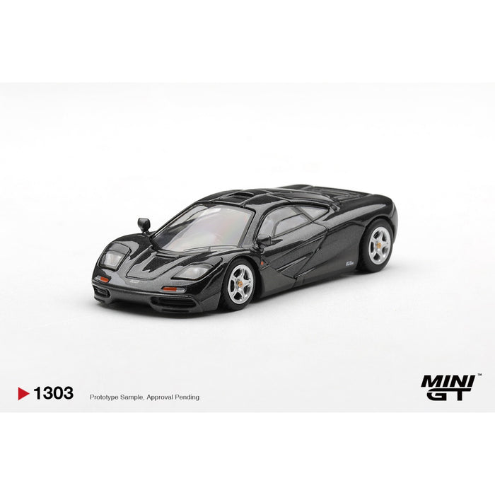 Mini GT - Pre-Order - McLaren F1 Blue Black Metallic - MGT01303 (LHD)