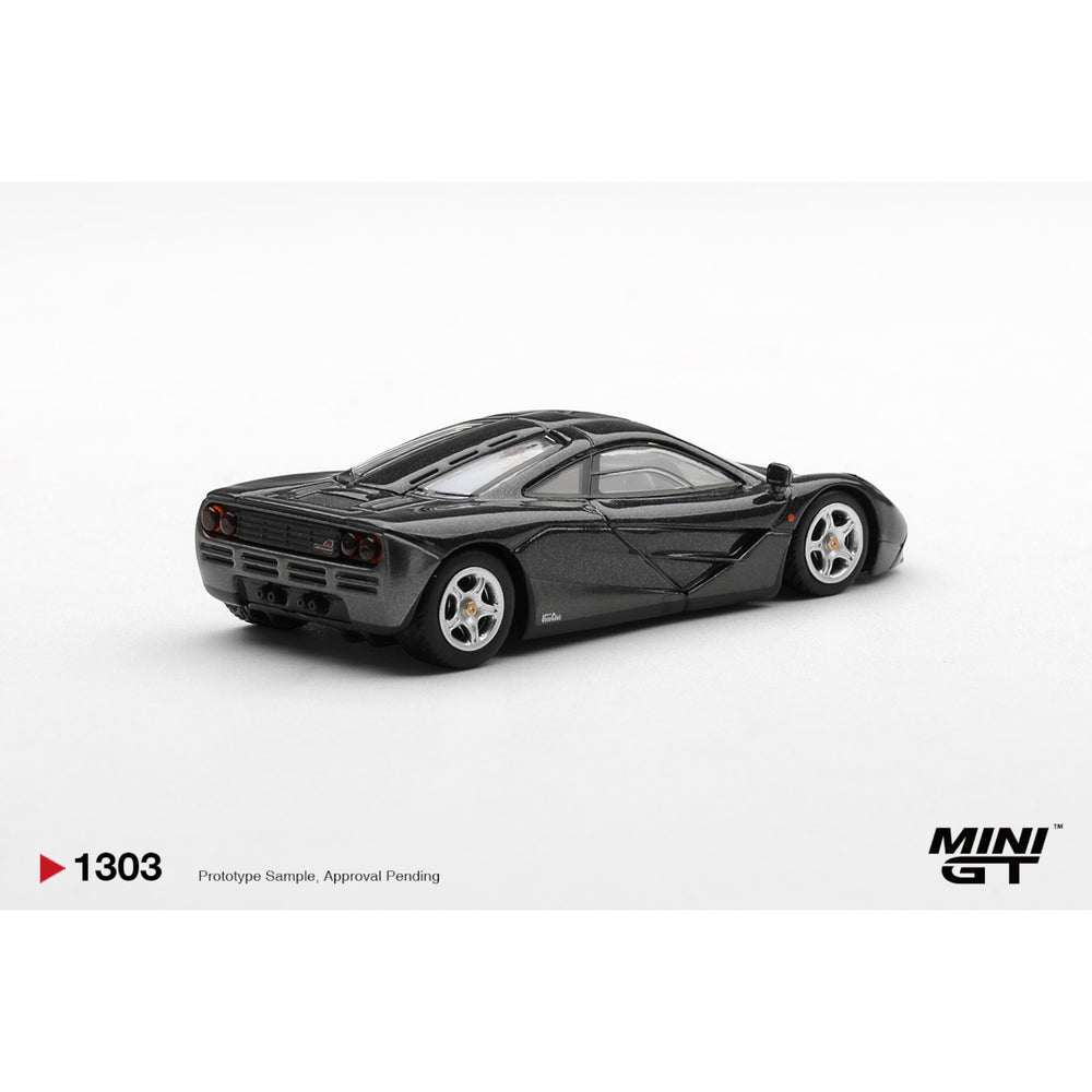 Mini GT - Pre-Order - McLaren F1 Blue Black Metallic - MGT01303 (LHD)
