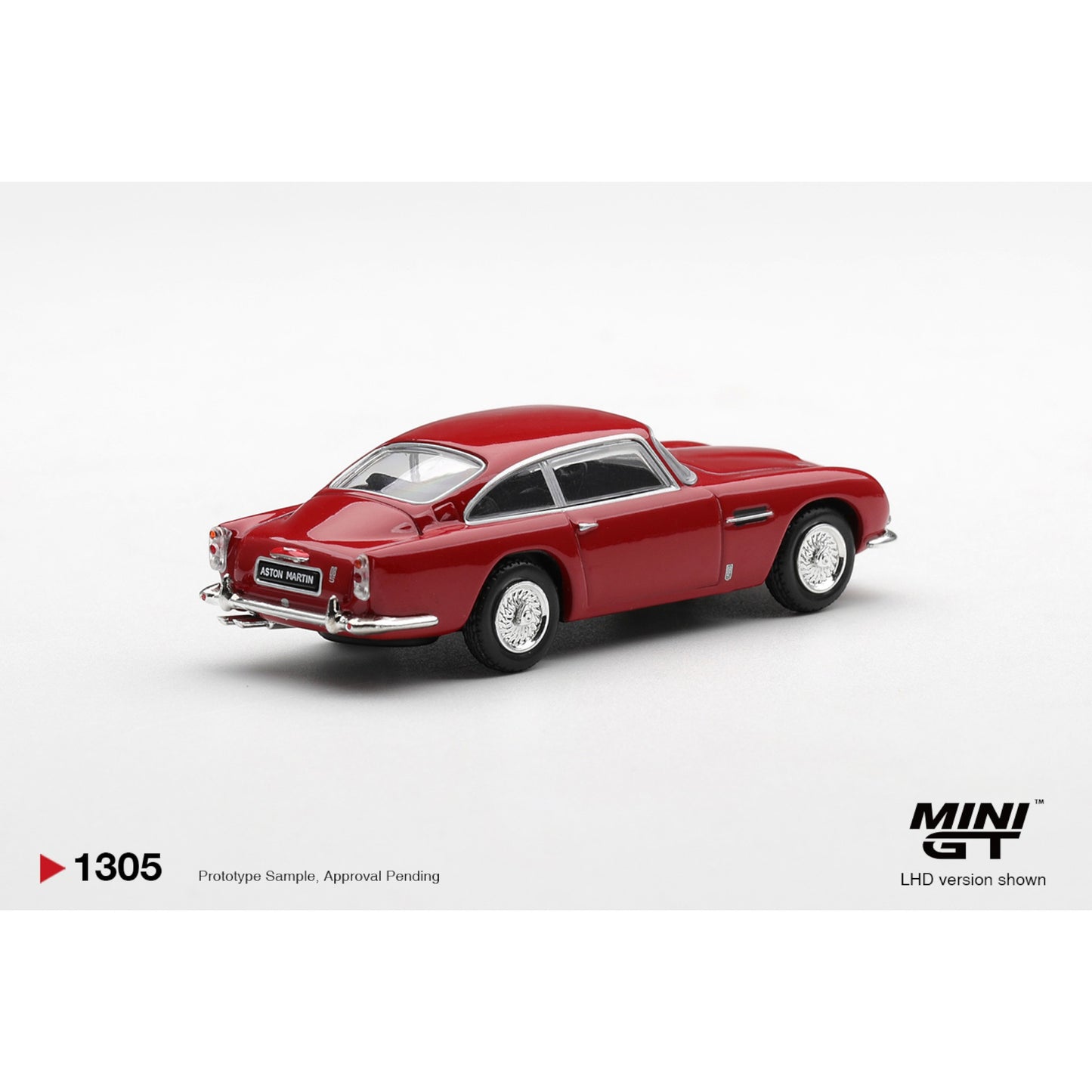 Mini GT - Pre-Order - Aston Martin DB5 Fiesta Red - MGT01305 (LHD)