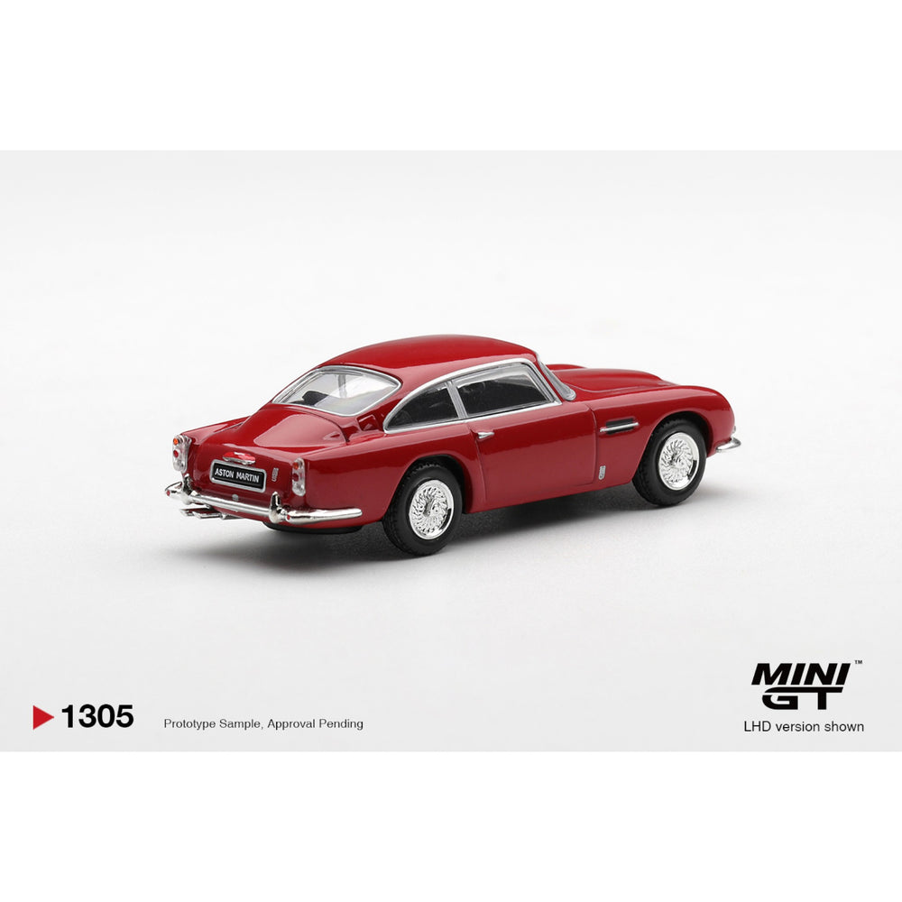 Mini GT - Pre-Order - Aston Martin DB5 Fiesta Red - MGT01305 (LHD)