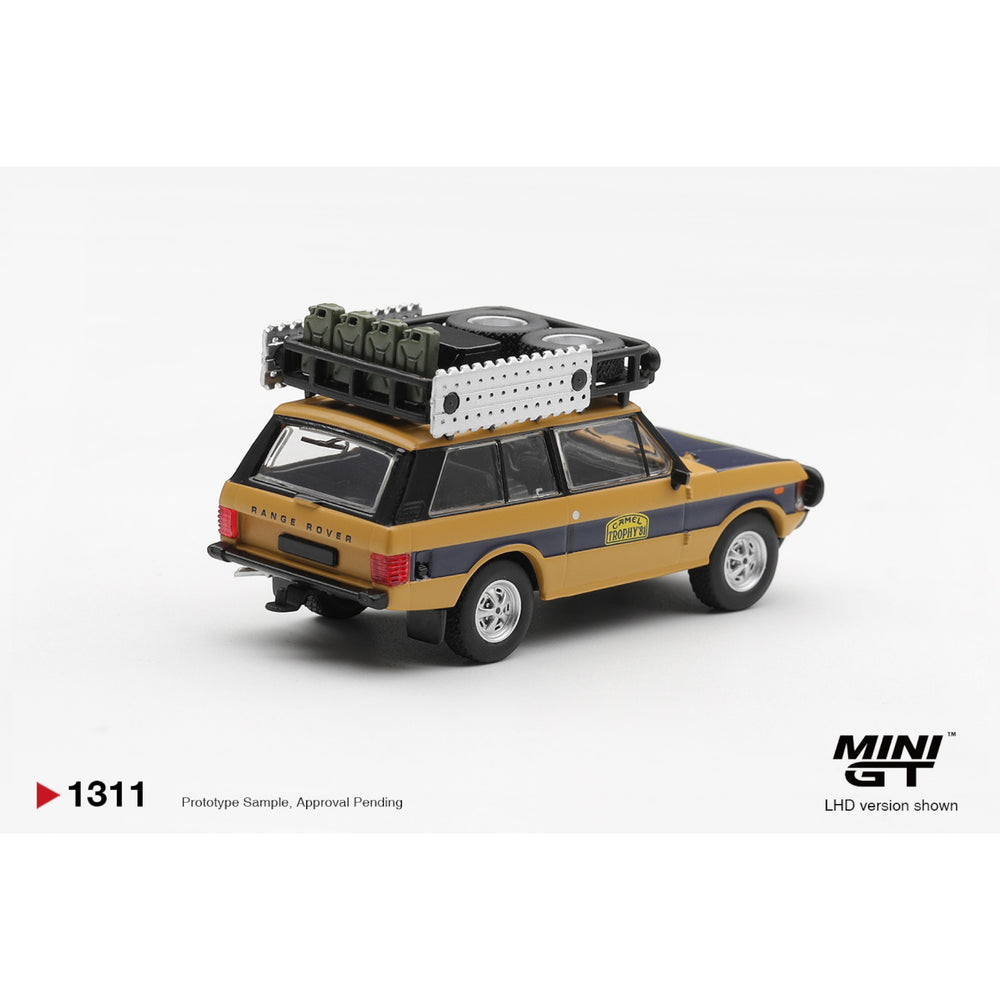Mini GT - Pre-Order - Range Rover 1981 Camel Trophy Sumatra N.Sudmann & F.Hofmann - MGT01311 (LHD)