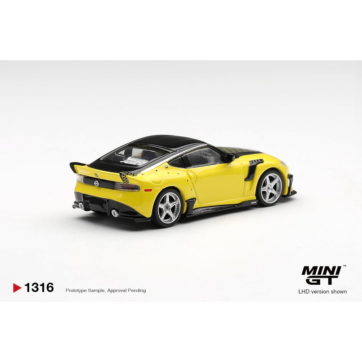 Mini GT - Pre-Order - Nissan Z VeilSide FFZ400 Ikazuchi Yellow - MGT01316 (LHD)