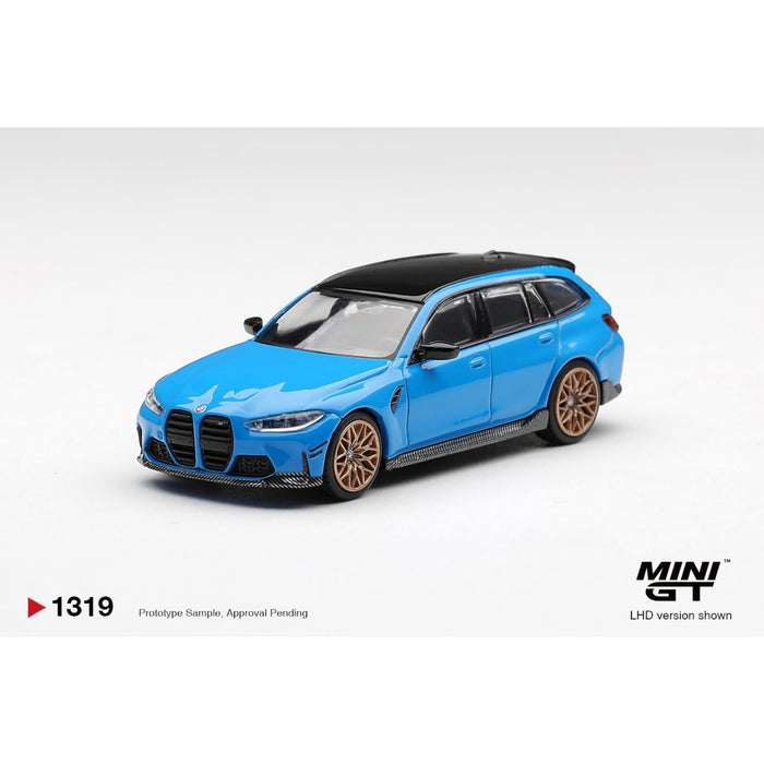 Mini GT - Pre-Order - BMW M3 M Performance Touring Riviera Blue - MGT01319 (LHD)