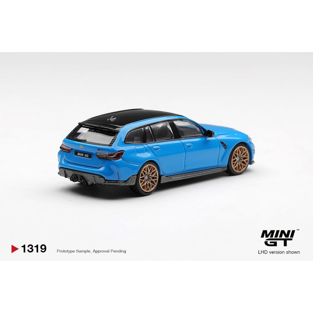 Mini GT - Pre-Order - BMW M3 M Performance Touring Riviera Blue - MGT01319 (LHD)