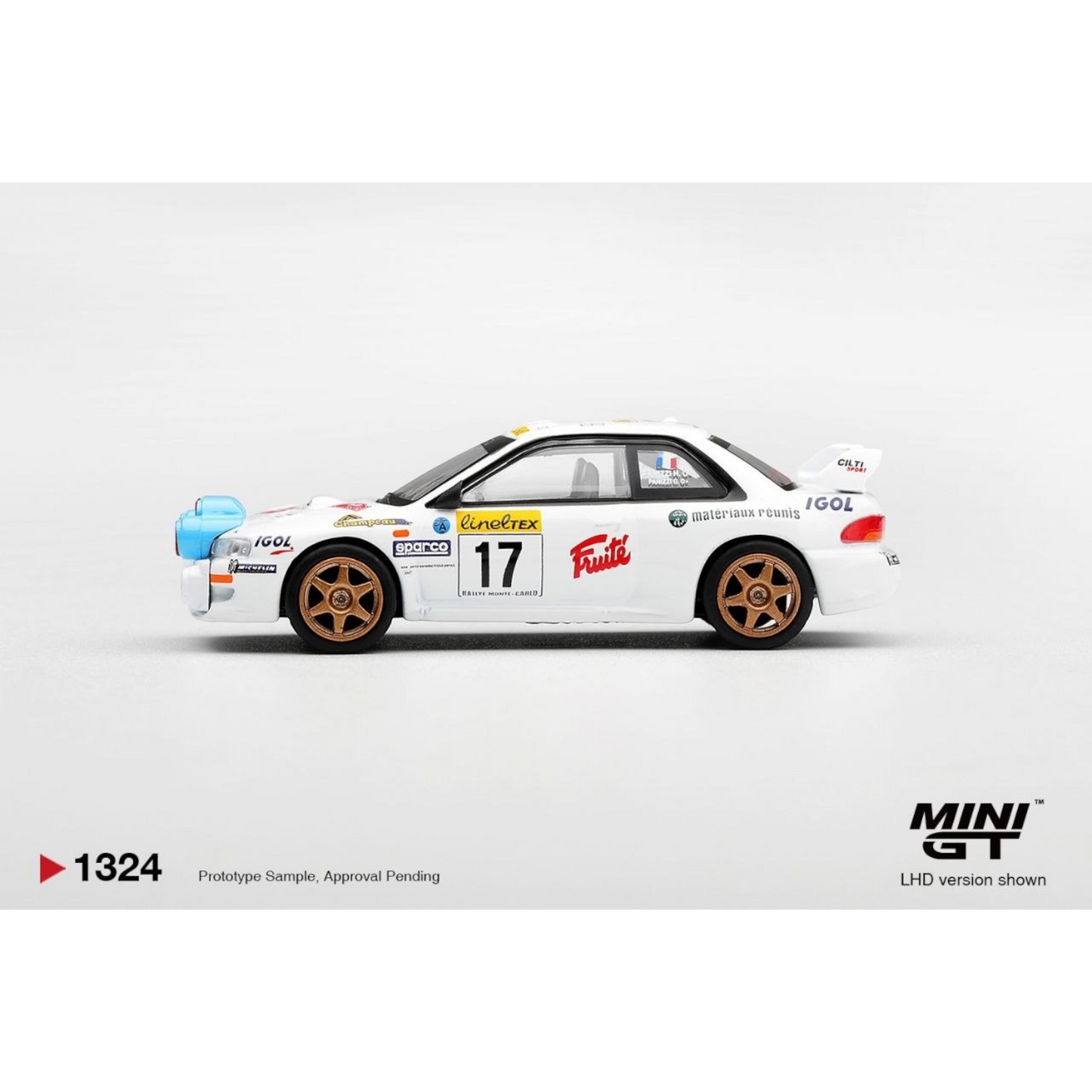 Mini GT - Pre-Order - Subaru Impreza WRC98 #17 1999 Rally Monte-Carlo - MGT01324 (LHD)