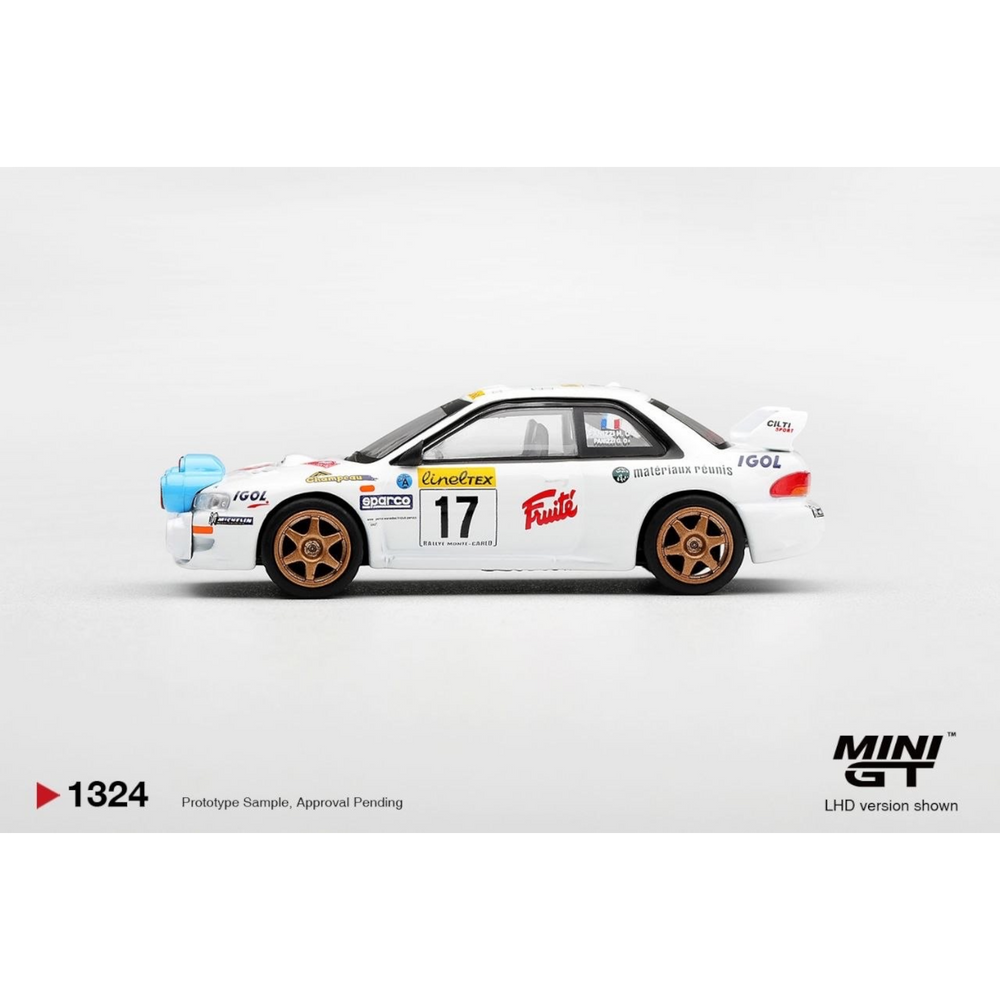 Mini GT - Pre-Order - Subaru Impreza WRC98 #17 1999 Rally Monte-Carlo - MGT01324 (LHD)