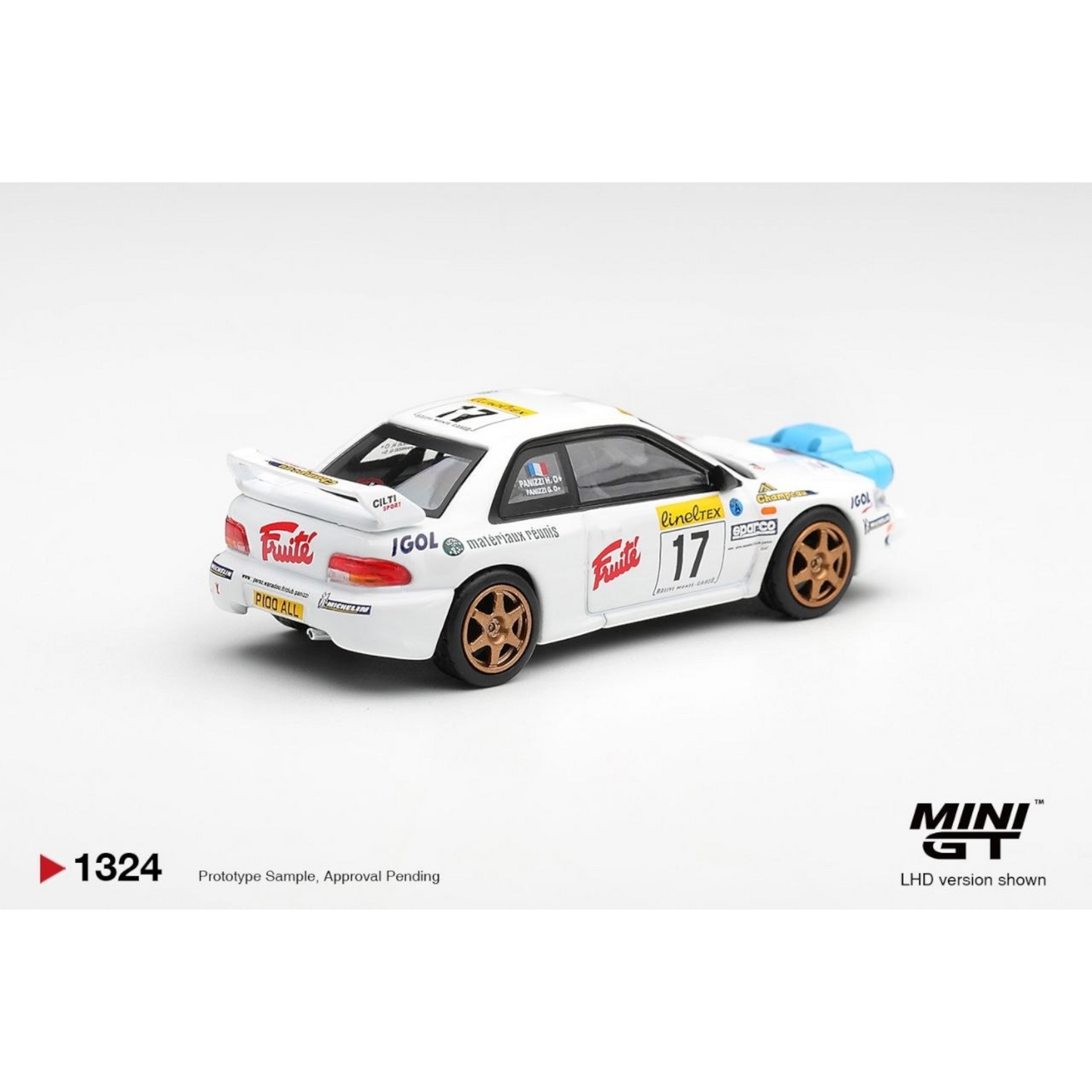 Mini GT - Pre-Order - Subaru Impreza WRC98 #17 1999 Rally Monte-Carlo - MGT01324 (LHD)