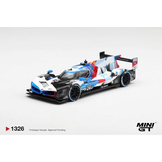Mini GT - Pre-Order - BMW M Hybrid V8 GTP #24 BMW M Team RLL 2024 IMSA Daytona 24 Hrs - MGT01326 (LHD)