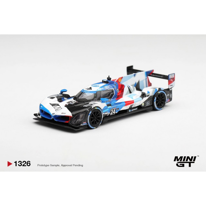 Mini GT - Pre-Order - BMW M Hybrid V8 GTP #24 BMW M Team RLL 2024 IMSA Daytona 24 Hrs - MGT01326 (LHD)