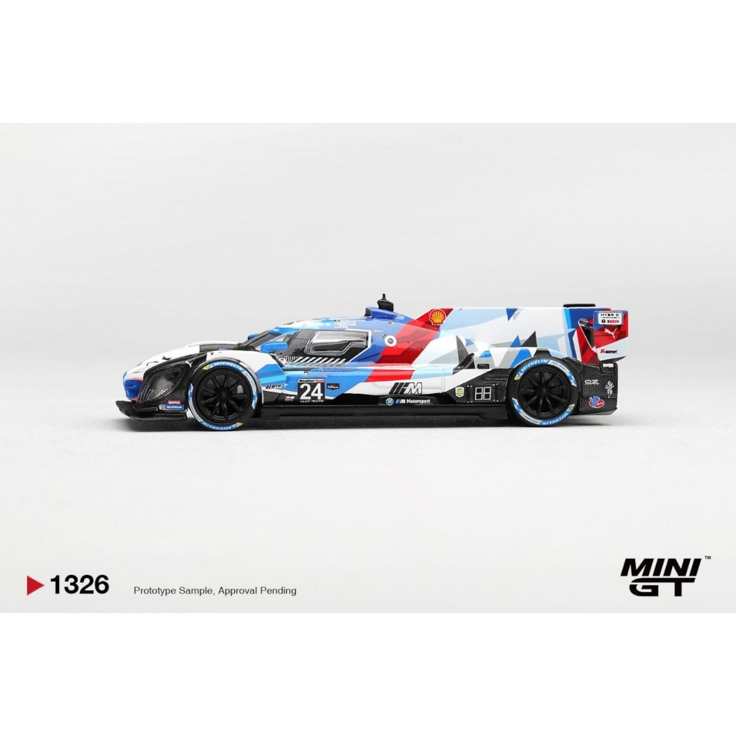 Mini GT - Pre-Order - BMW M Hybrid V8 GTP #24 BMW M Team RLL 2024 IMSA Daytona 24 Hrs - MGT01326 (LHD)