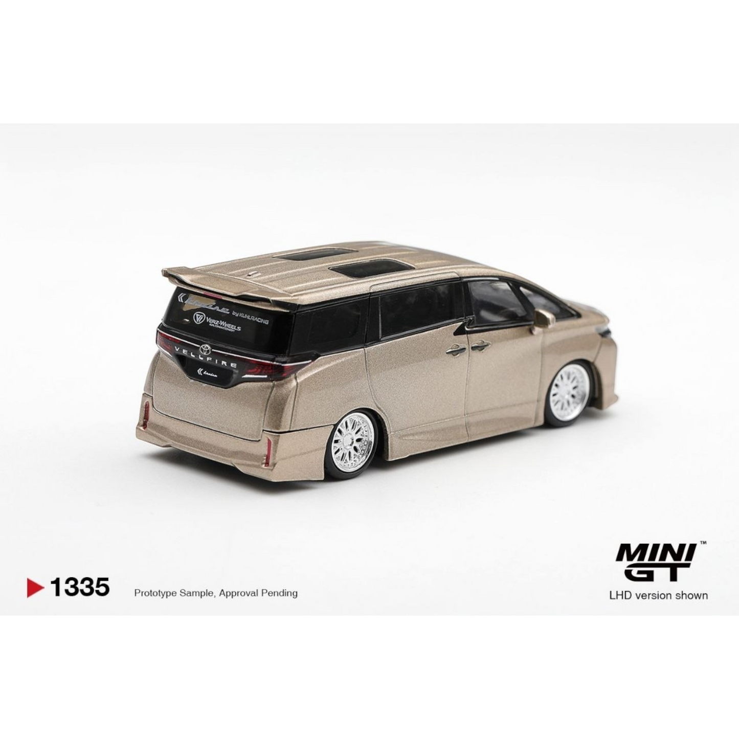 Mini GT - Pre-Order - Toyota Vellfire 40 KUHL Gold Metallic - MGT01335 (LHD)