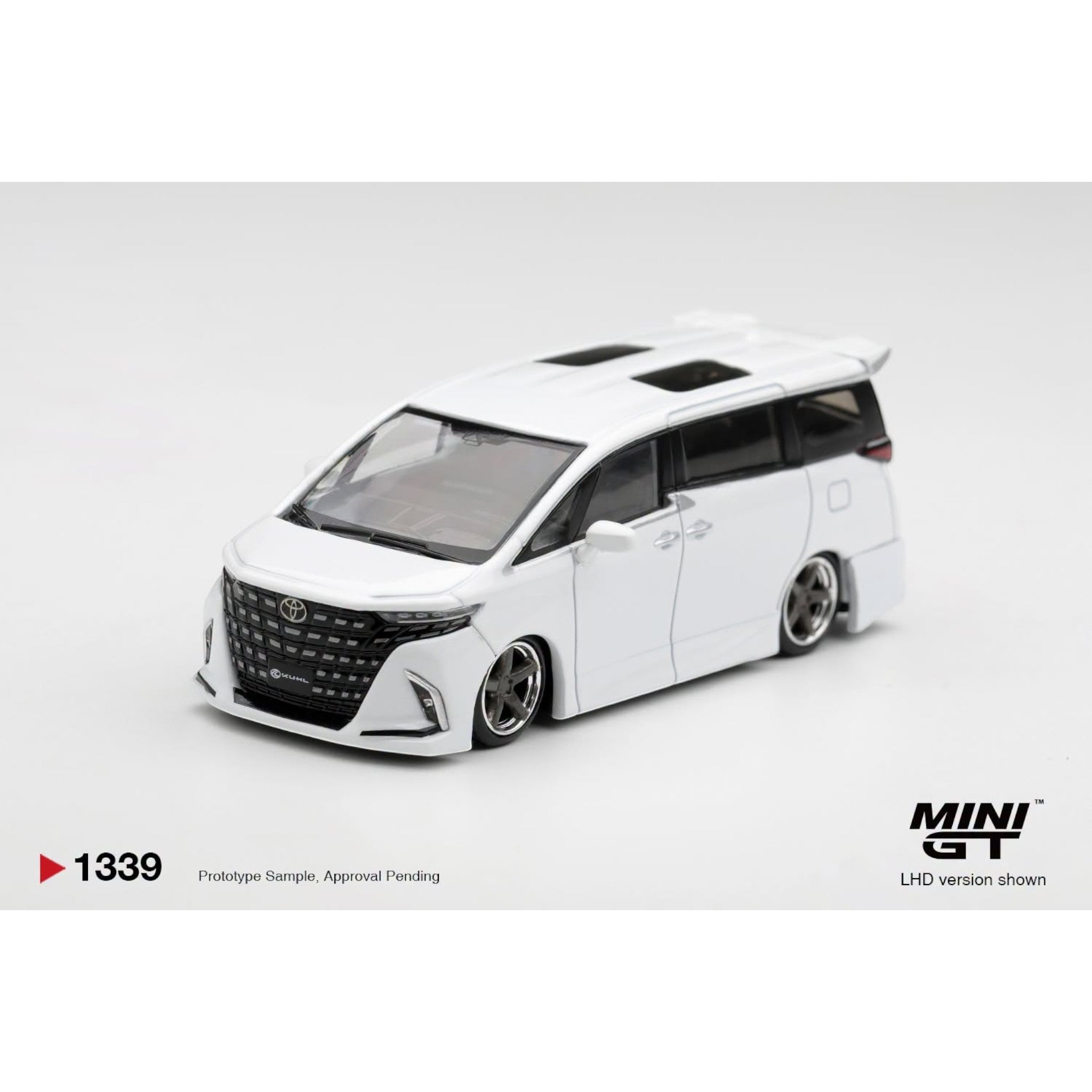 Mini GT - Pre-Order - Toyota Alphard 40 KUHL White - MGT01339 (LHD)