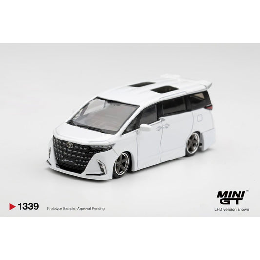 Mini GT - Pre-Order - Toyota Alphard 40 KUHL White - MGT01339 (LHD)