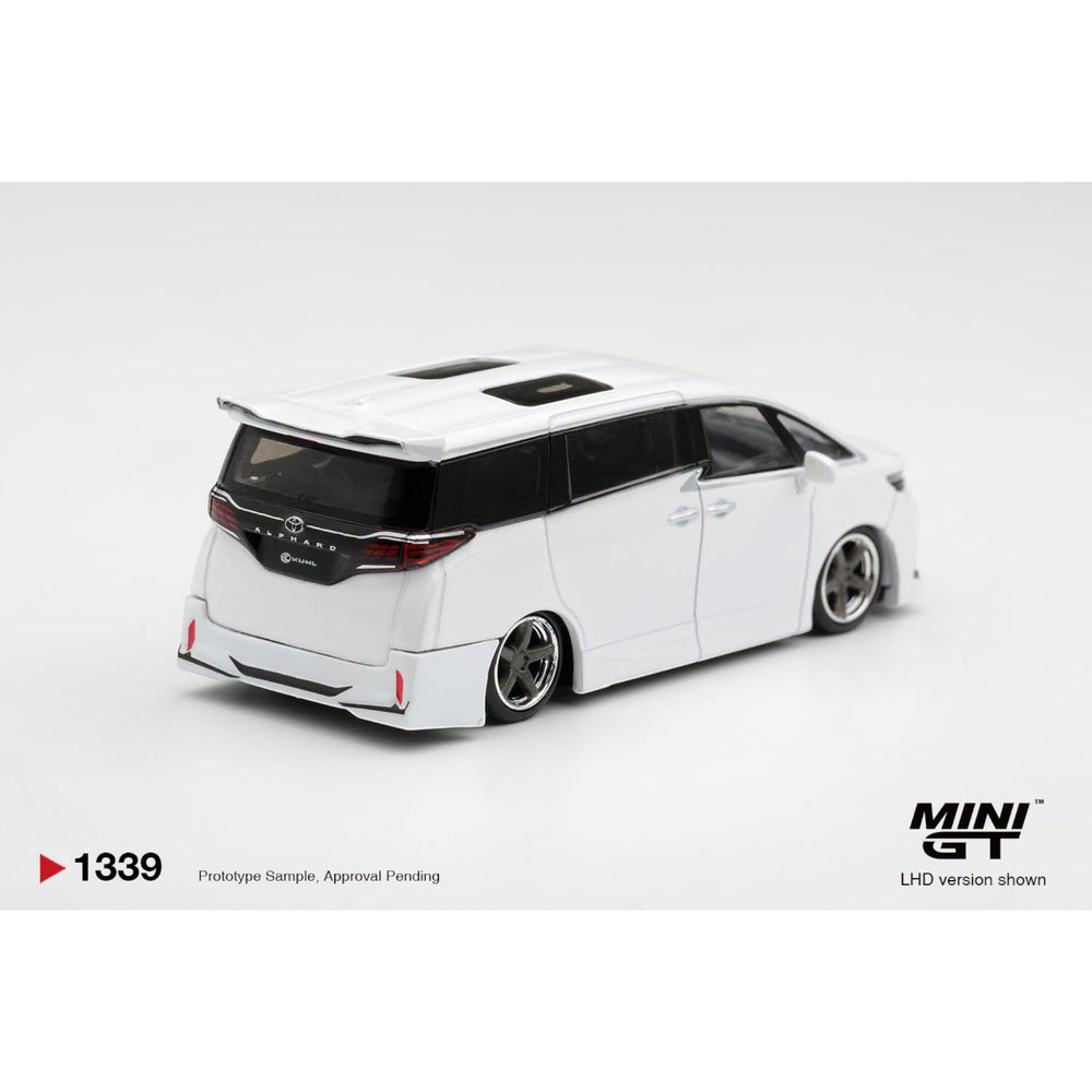 Mini GT - Pre-Order - Toyota Alphard 40 KUHL White - MGT01339 (LHD)