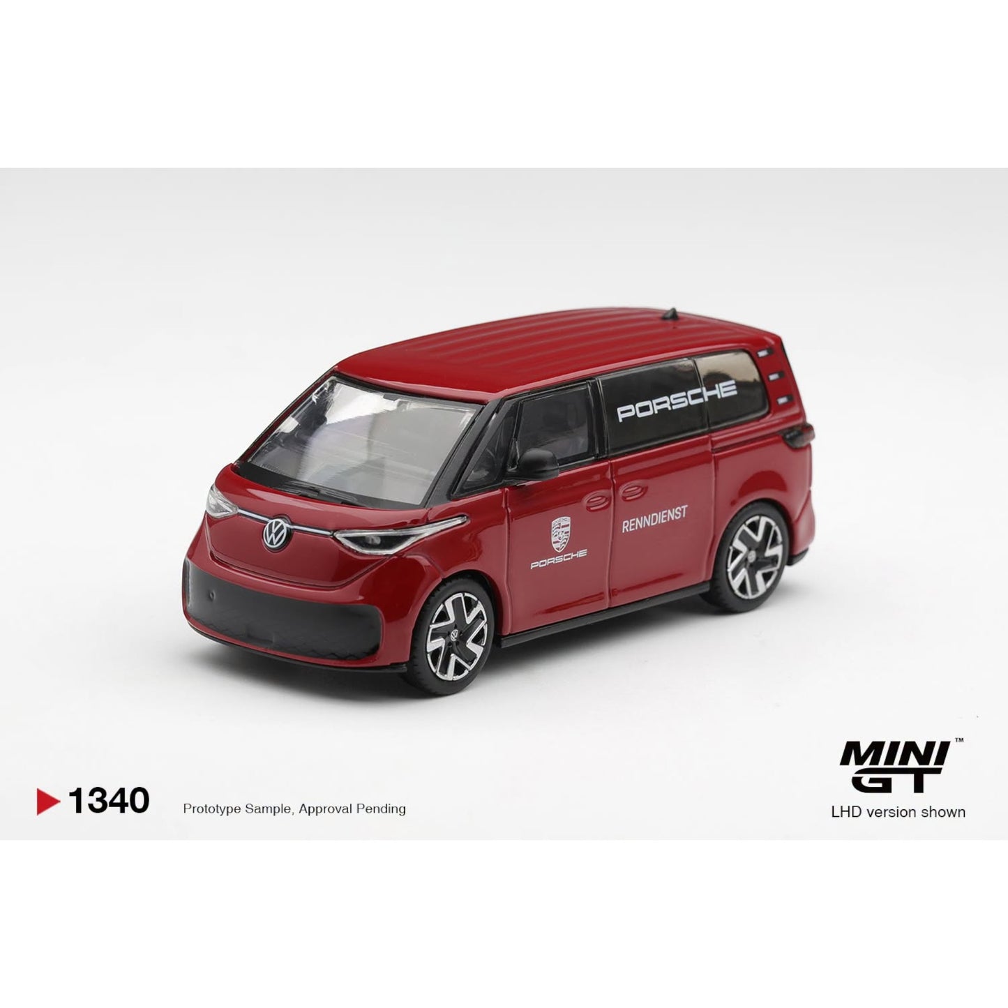 Mini GT - Pre-Order - Volkswagen ID. Buzz Porsche Renndienst - MGT01340 (LHD)