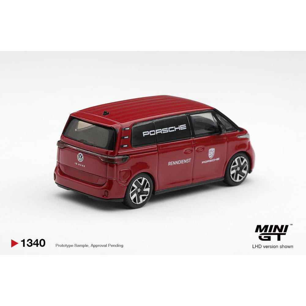 Mini GT - Pre-Order - Volkswagen ID. Buzz Porsche Renndienst - MGT01340 (LHD)