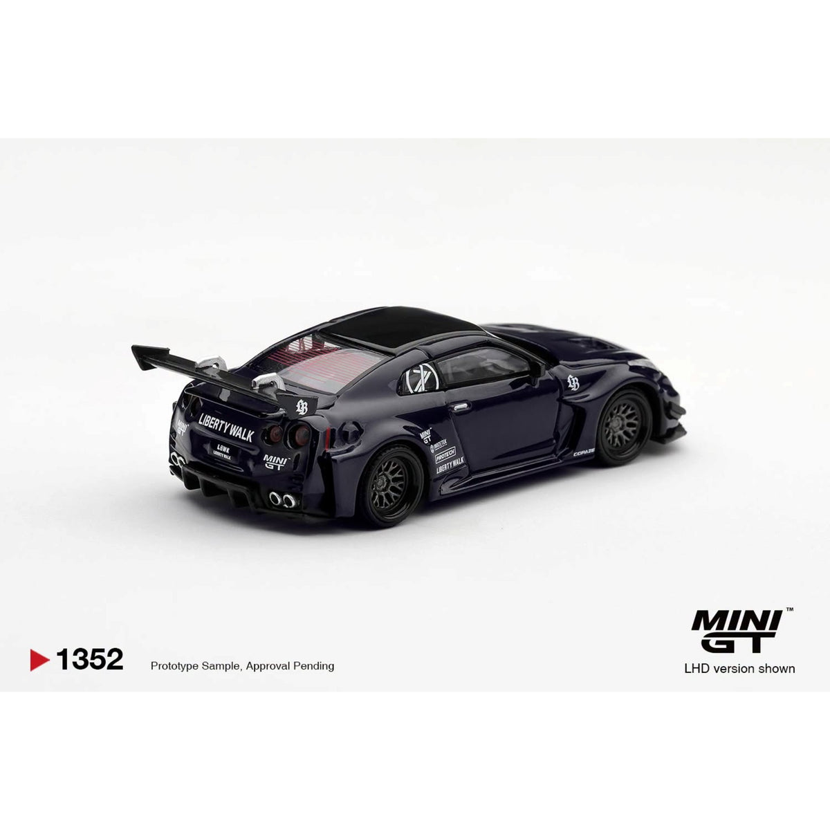 Mini GT - Pre-Order - LB-Silhouette WORKS GT NISSAN 35GT-RR Ver.2 INOZETEK Edition - MGT01352 (LHD)