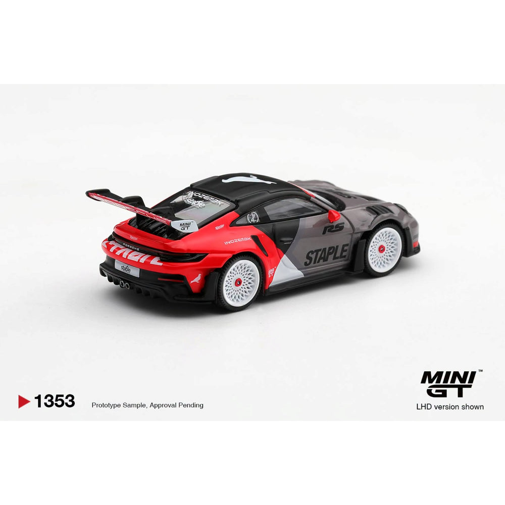 Mini GT - Pre-Order - Porsche 911 GT3 RS STAPLE x INOZETEK - MGT01353 (LHD)