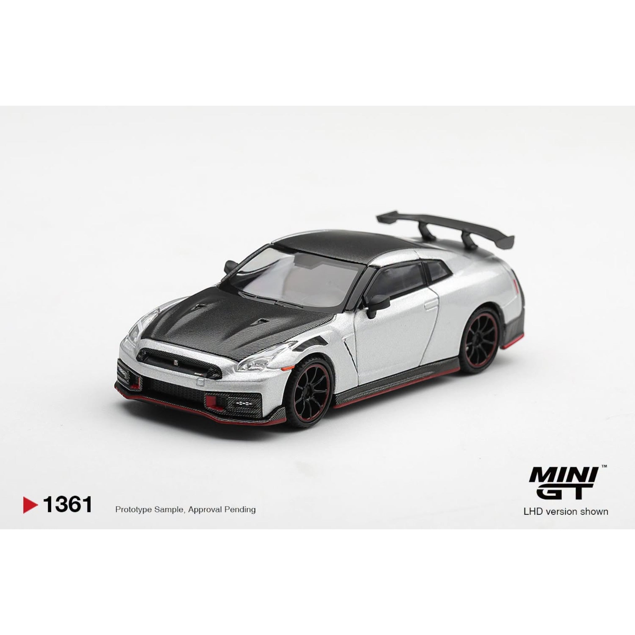 Mini GT - Pre-Order - Nissan GT-R NISMO 2024 Silver - MGT01361 (LHD)