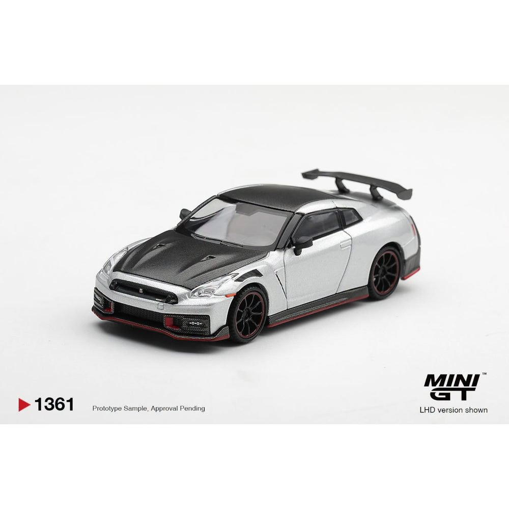 Mini GT - Pre-Order - Nissan GT-R NISMO 2024 Silver - MGT01361 (LHD)