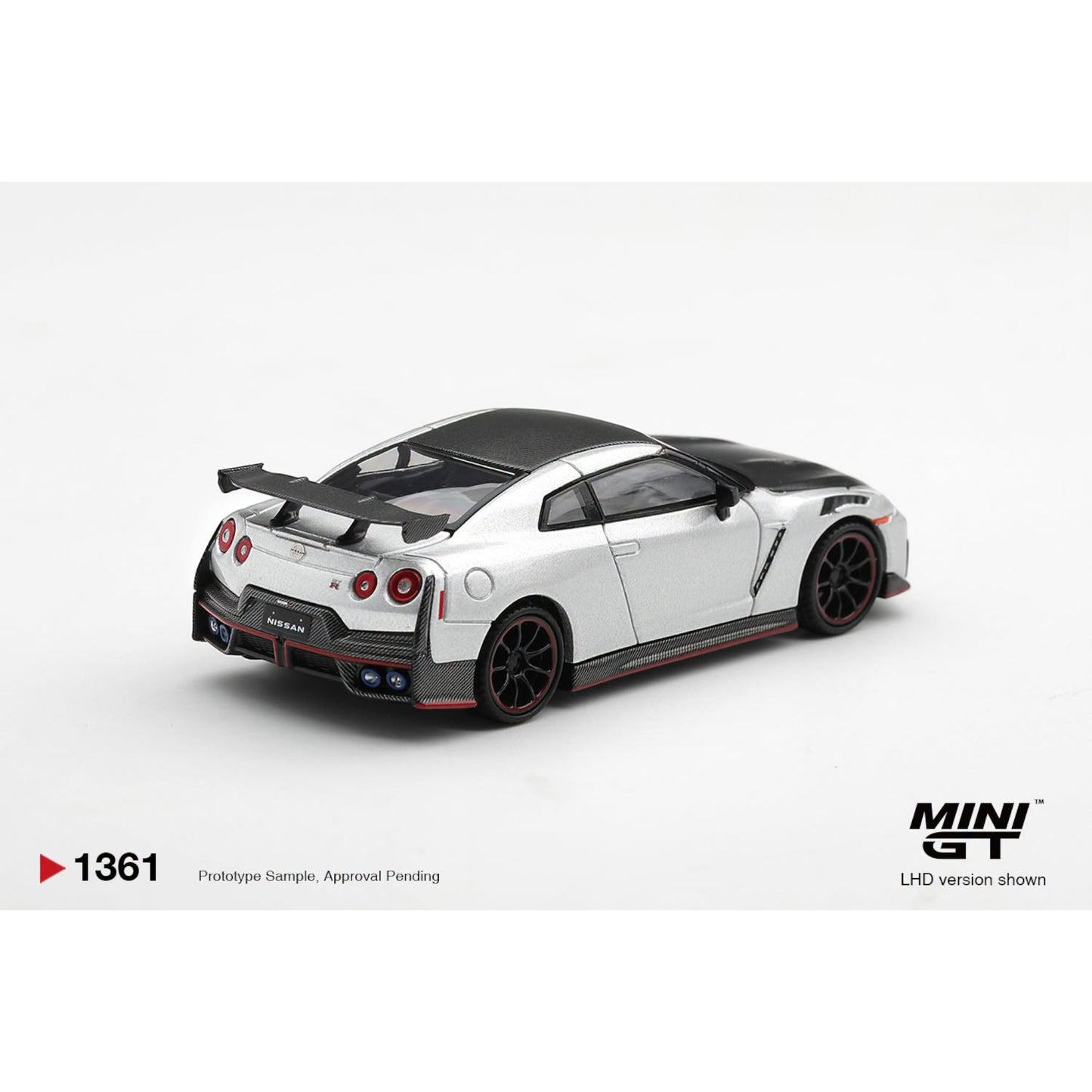 Mini GT - Pre-Order - Nissan GT-R NISMO 2024 Silver - MGT01361 (LHD)