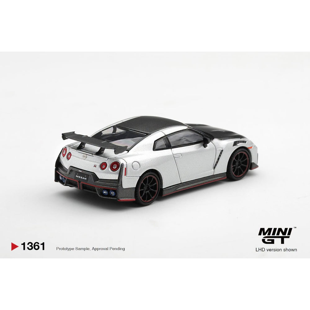 Mini GT - Pre-Order - Nissan GT-R NISMO 2024 Silver - MGT01361 (LHD)
