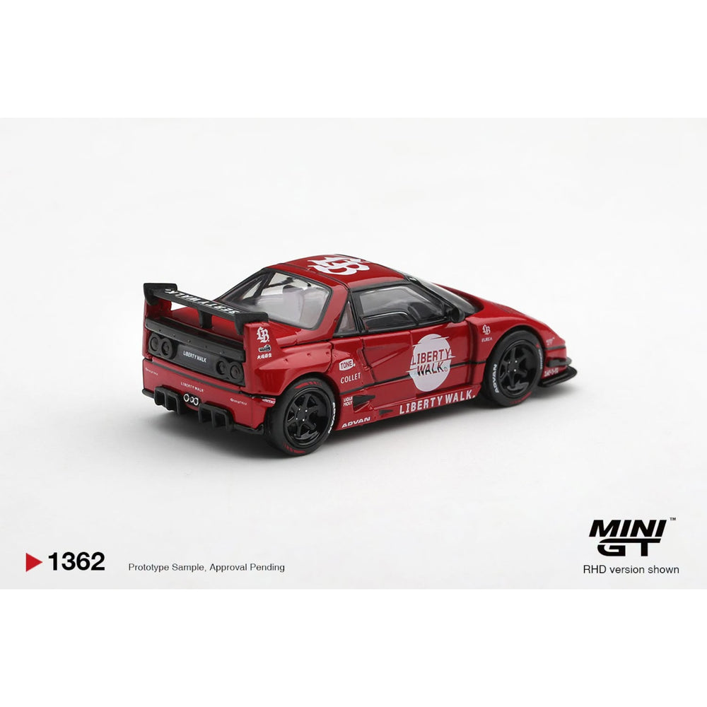 Mini GT - Pre-Order - Mazda AZ-1 Liberty Walk LB40 LB-Hinomaru Red - MGT01362 (RHD)