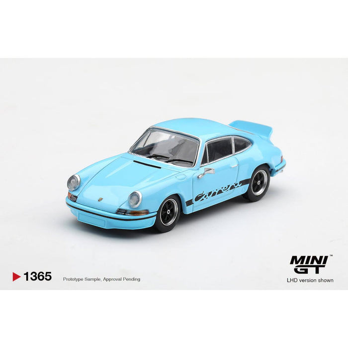 Mini GT - Pre-Order - Porsche 911 Carrera RS 2.7 Gulf Blue - MGT01365 (LHD)