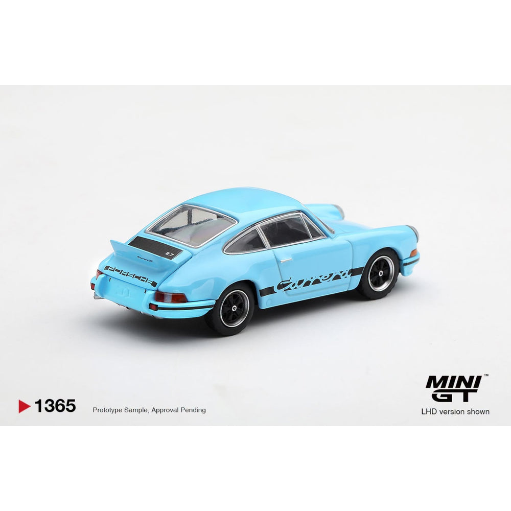 Mini GT - Pre-Order - Porsche 911 Carrera RS 2.7 Gulf Blue - MGT01365 (LHD)