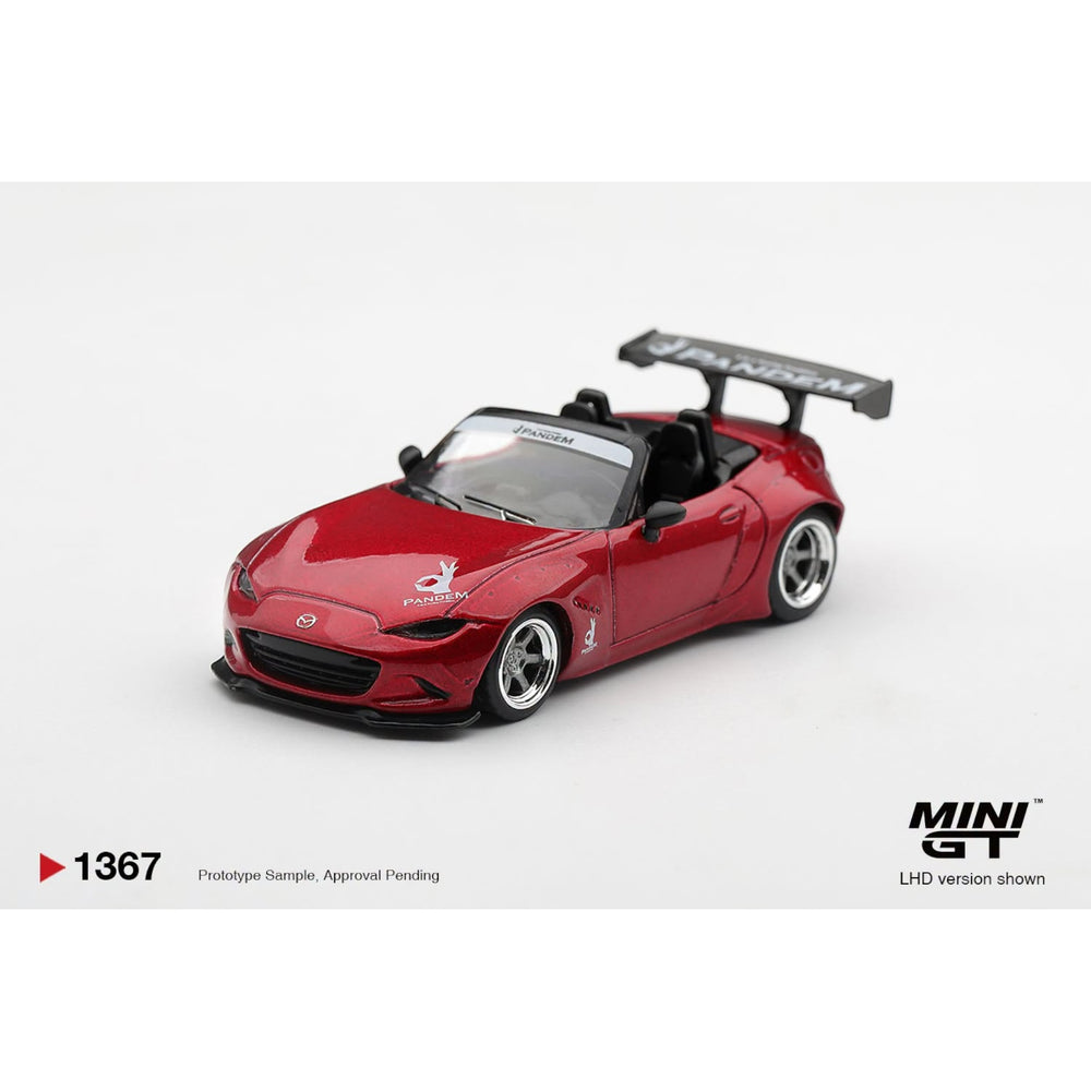 Mini GT - Pre-Order - Mazda Miata MX-5 (ND) Pandem Kodo Red - MGT01367 (LHD)