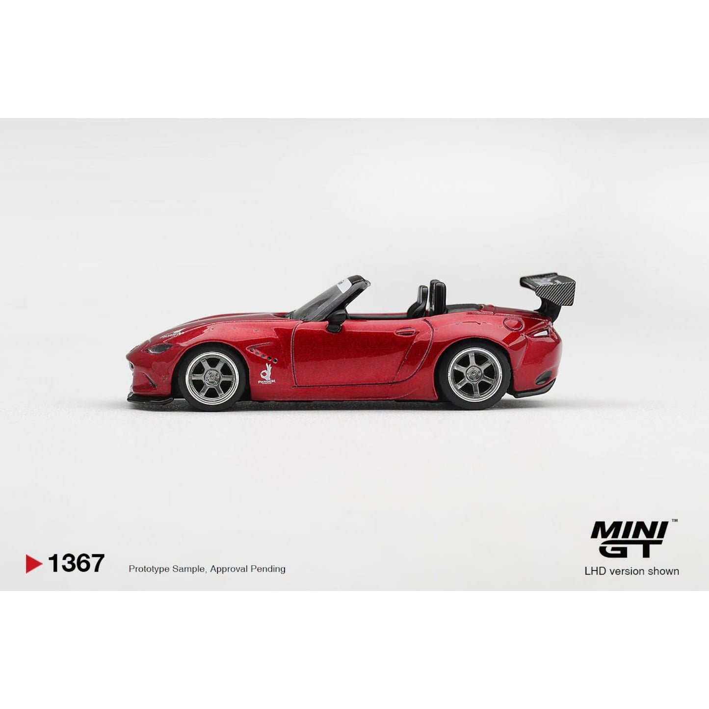 Mini GT - Pre-Order - Mazda Miata MX-5 (ND) Pandem Kodo Red - MGT01367 (LHD)