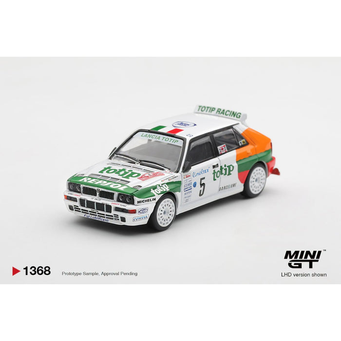 Mini GT - Pre-Order - Lancia Delta HF Integrale Evoluzione #5 1993 Rallye Monte-Carlo - MGT01368 (LHD)