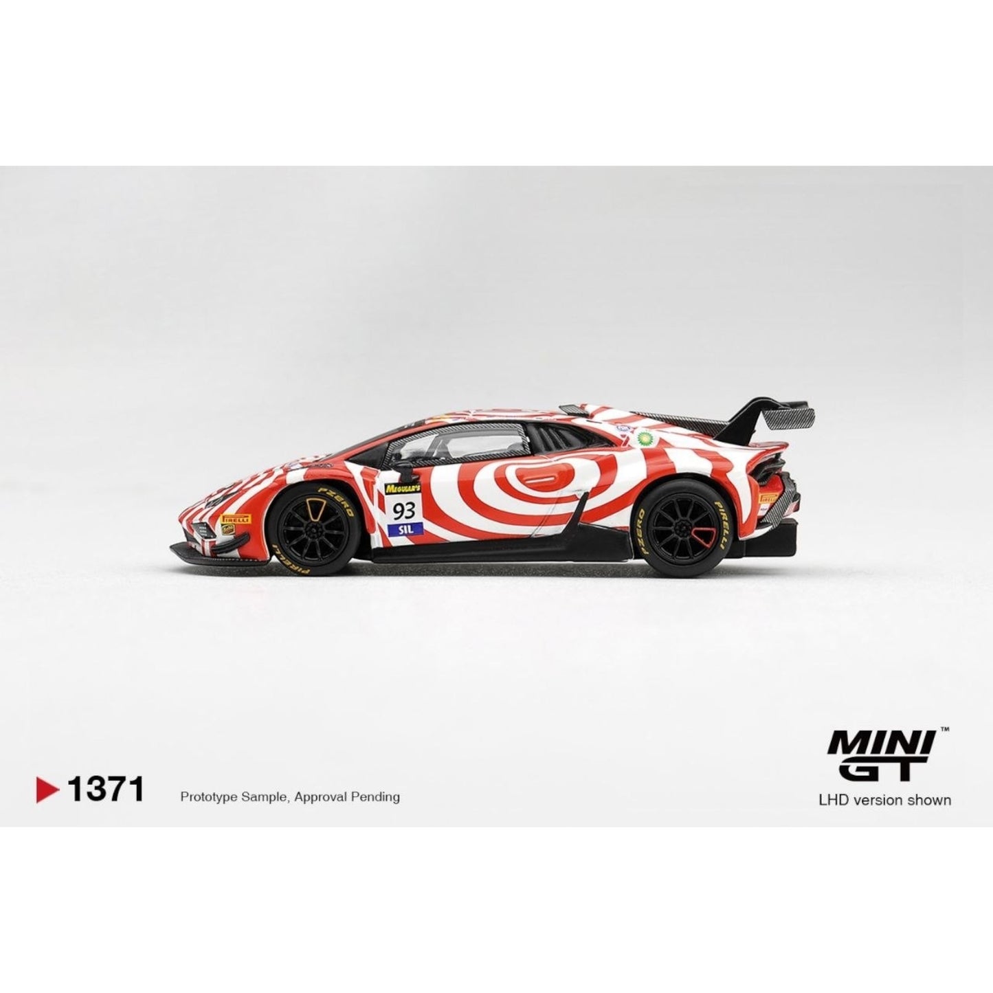 Mini GT - Pre-Order - Lamborghini Huracan GT3 EVO2 #93 Wall Racing 2025 Bathurst 12 hrs - MGT01371 (LHD)