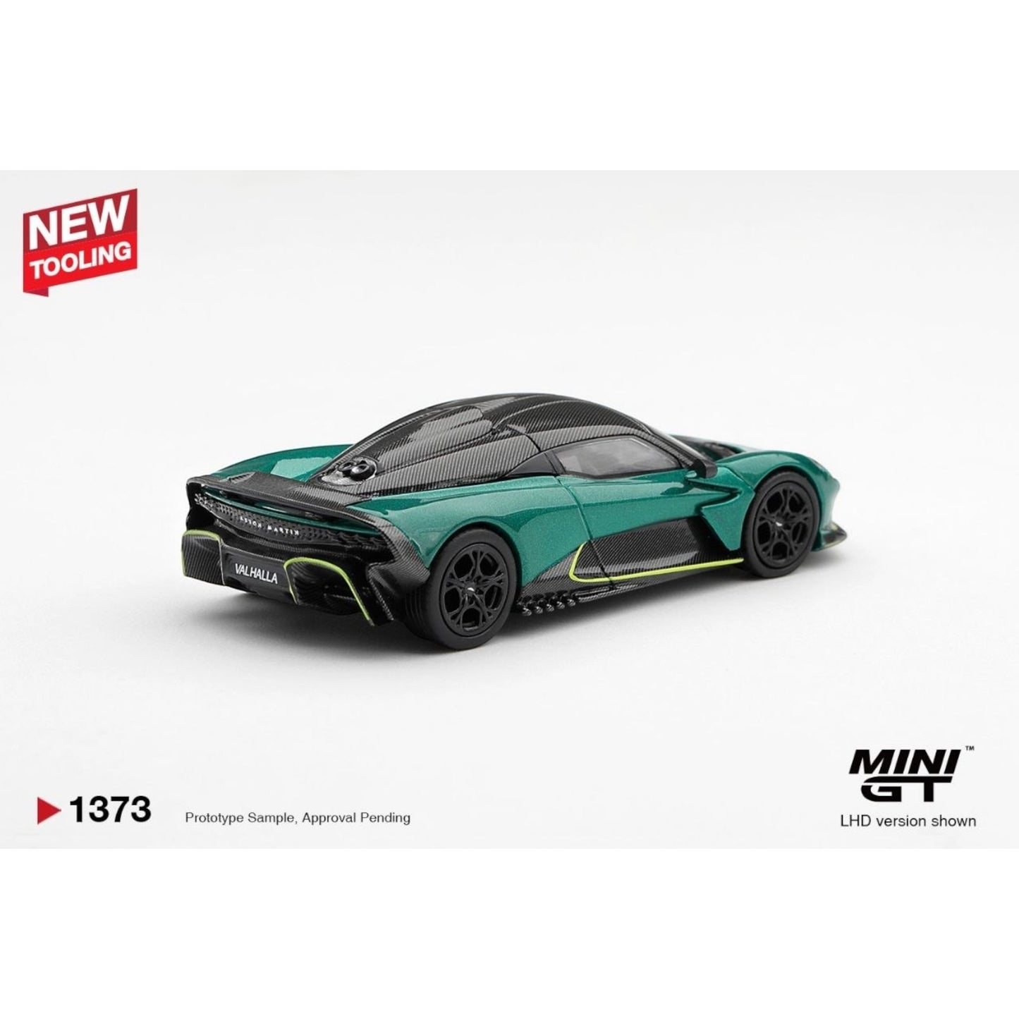 Mini GT - Pre-Order - Aston Martin Valhalla Podium Green - MGT01373 (LHD)