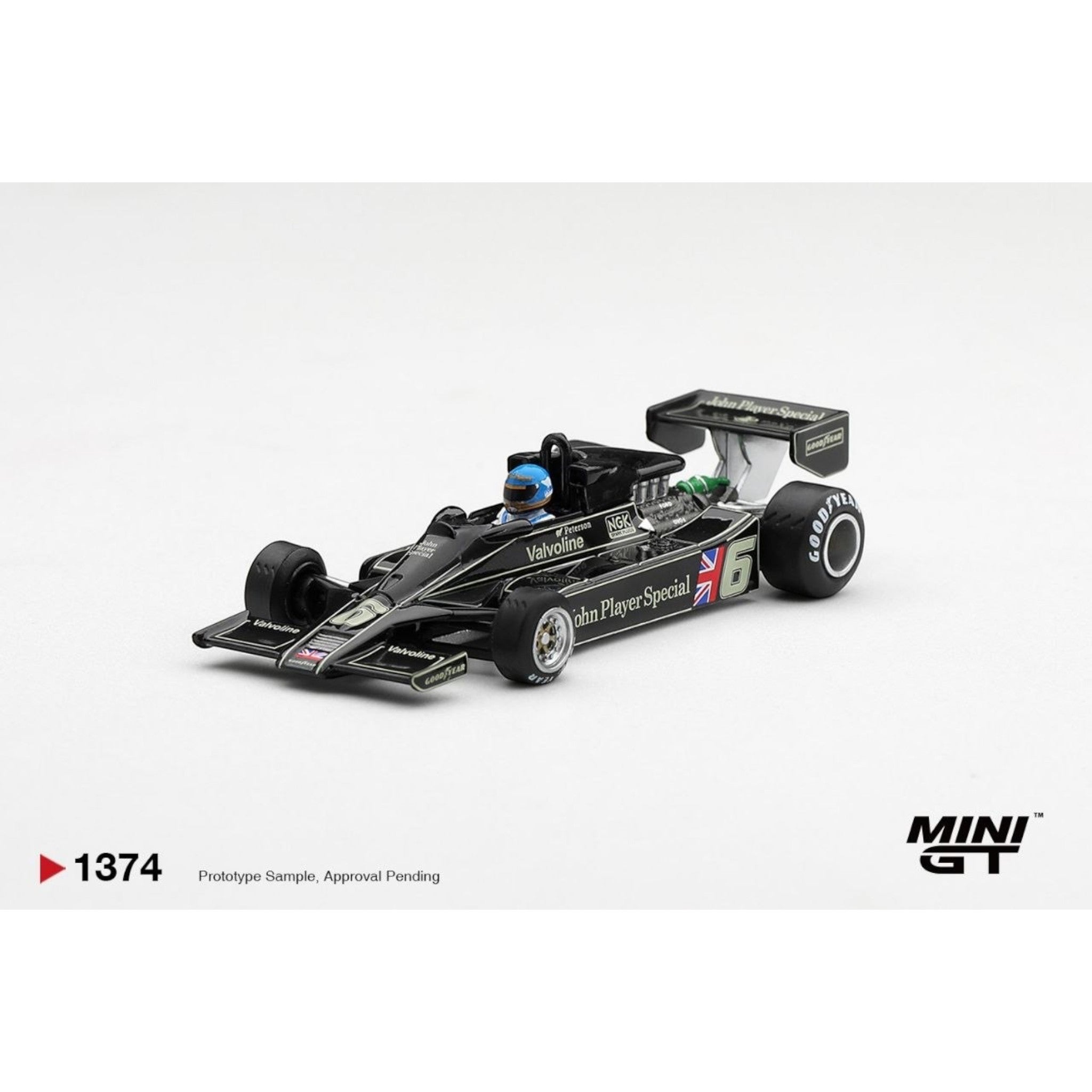 Mini GT - Pre-Order - Lotus 78 #6 Ronnie Peterson 1978 S. African GP Winner - MGT01374 (LHD)