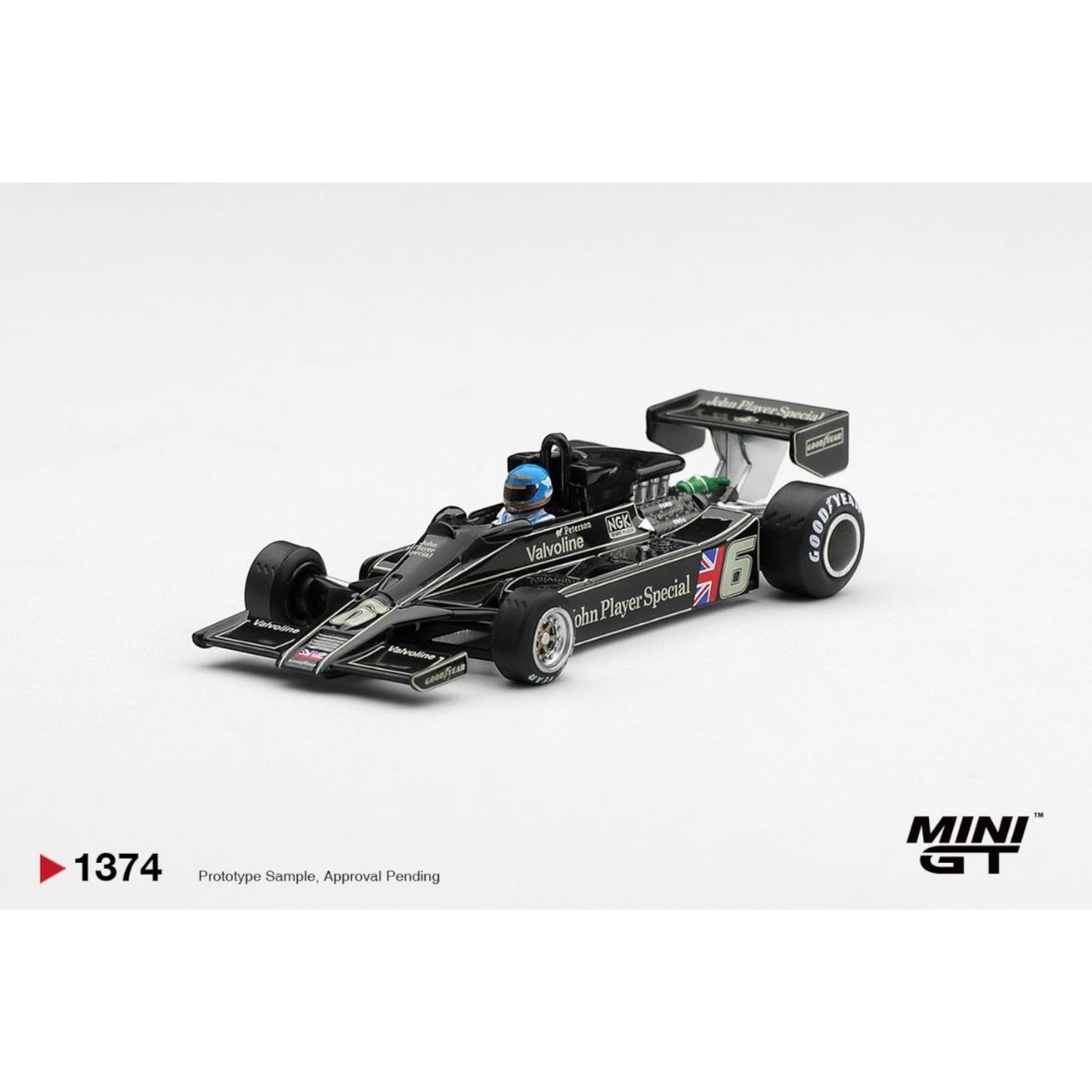 Mini GT - Pre-Order - Lotus 78 #6 Ronnie Peterson 1978 S. African GP Winner - MGT01374 (LHD)