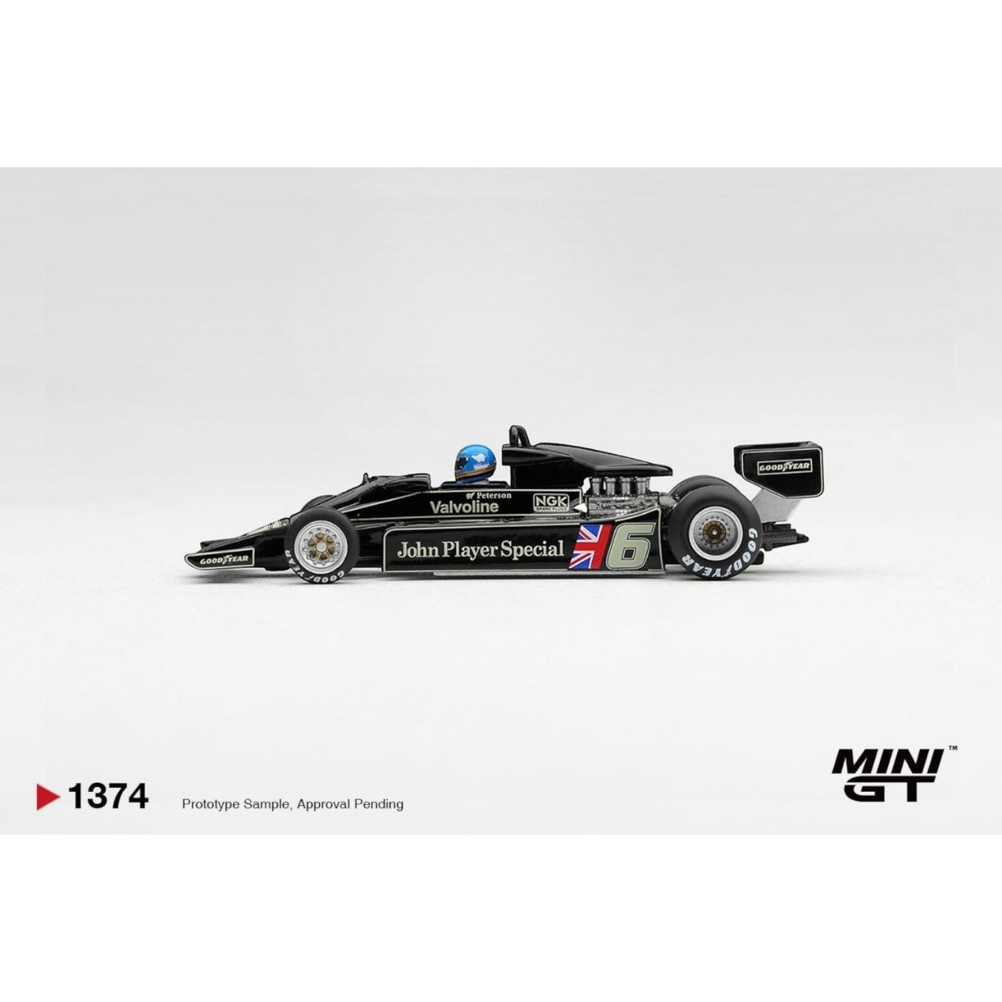 Mini GT - Pre-Order - Lotus 78 #6 Ronnie Peterson 1978 S. African GP Winner - MGT01374 (LHD)