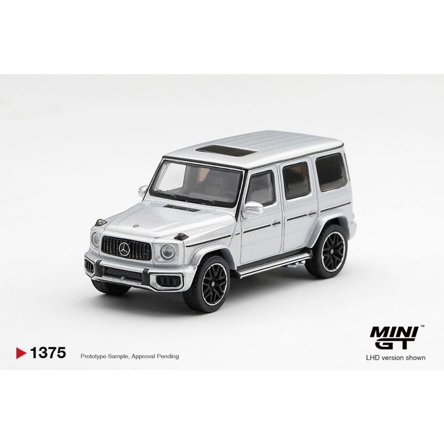 Mini GT - Pre-Order - Mercedes-AMG G 63 Silver Metallic - MGT01375 (LHD)