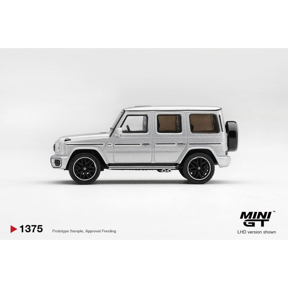 Mini GT - Pre-Order - Mercedes-AMG G 63 Silver Metallic - MGT01375 (LHD)