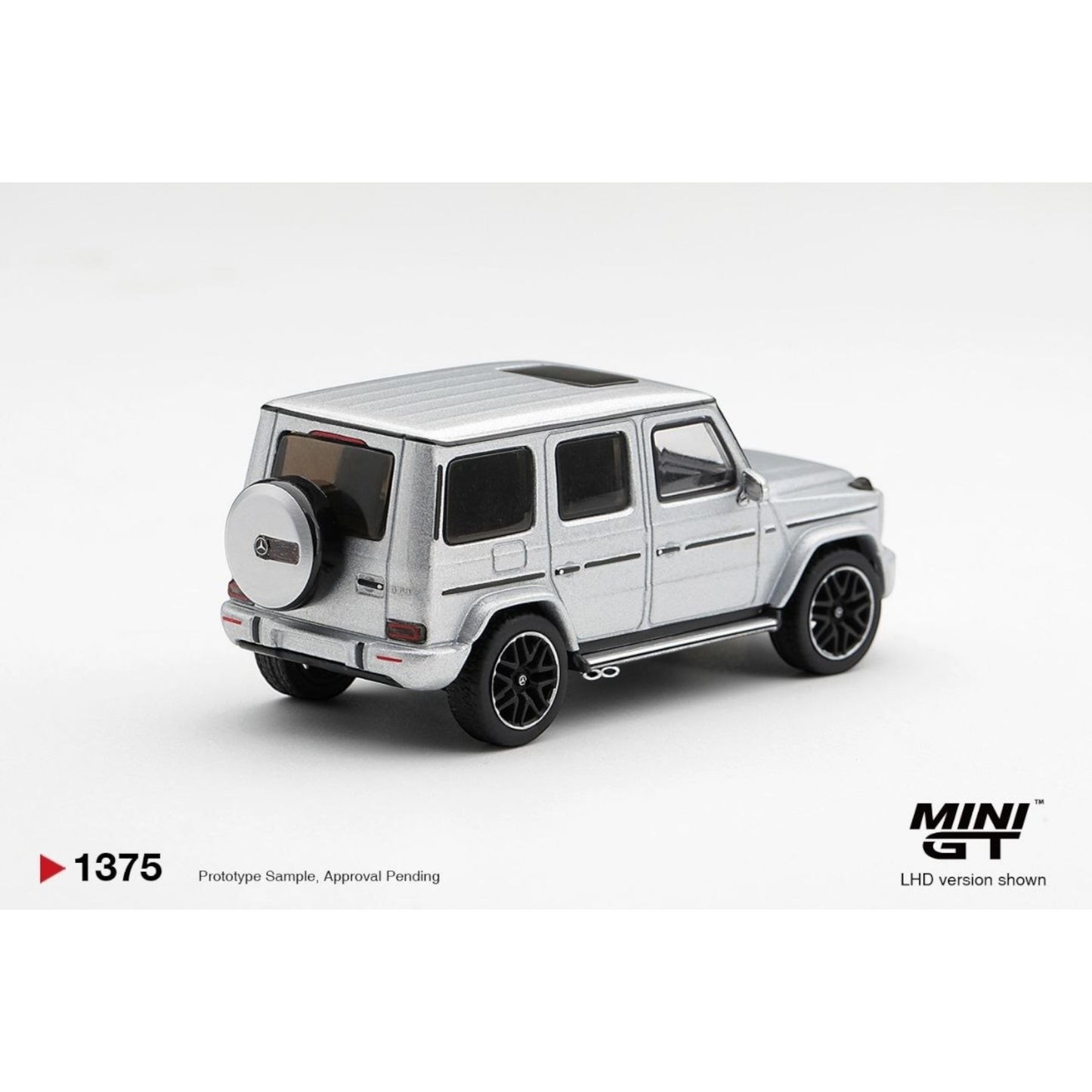 Mini GT - Pre-Order - Mercedes-AMG G 63 Silver Metallic - MGT01375 (LHD)