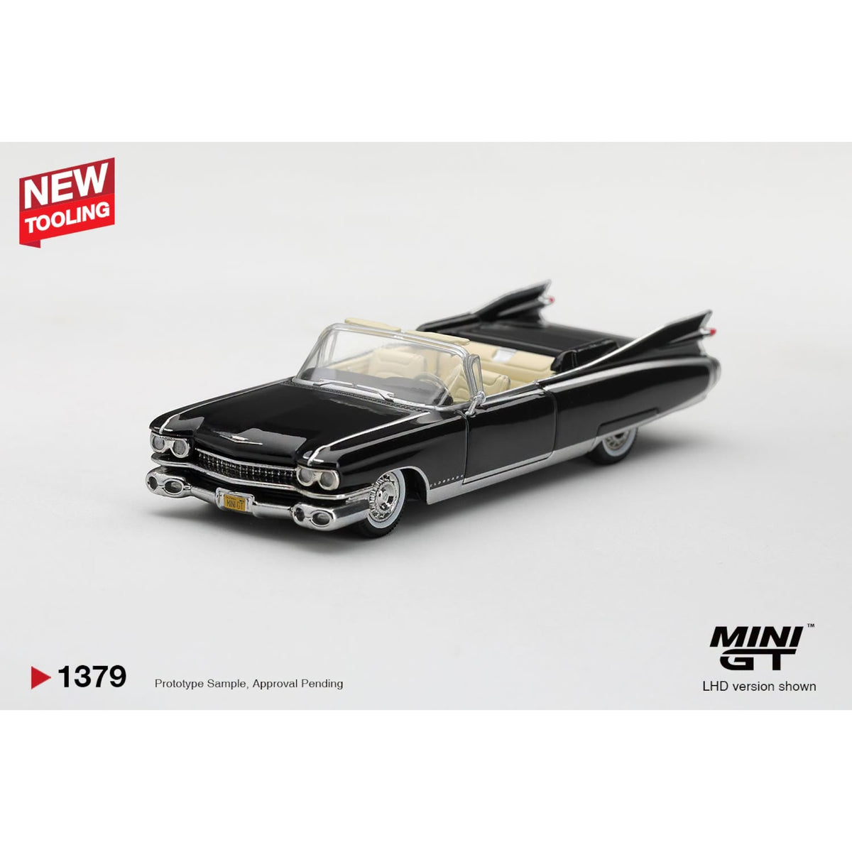 Mini GT - Pre-Order - Cadillac Eldorado Biarritz 1959 Black - MGT01379 (LHD)