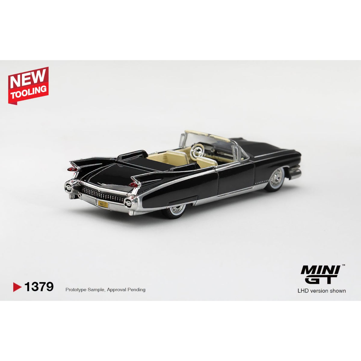 Mini GT - Pre-Order - Cadillac Eldorado Biarritz 1959 Black - MGT01379 (LHD)