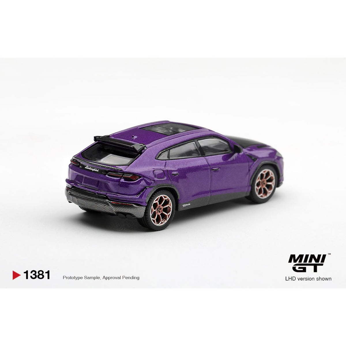 Mini GT - Pre-Order - Lamborghini Urus Performante Viola Pasifae - MGT01381 (LHD)